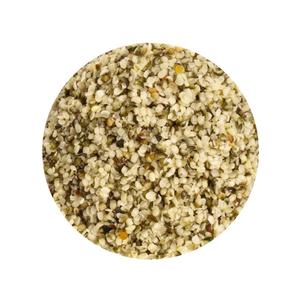 Graines de chanvre décortiquées